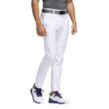Adidas Golfhose Ultimate 3-Streifen Tapered Weiß Herren UK 36/32