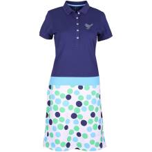 Girls Golf Kleid Polka Dot Blue Damen