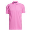 Adidas Polo Equipment Zip pink Herren UK S