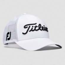 Titleist Cap Tour Sports Mesh Weiß-Schwarz M/L