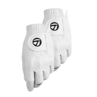 TaylorMade Handschuhe Stratus Tech Weiß LH 2er Pack M