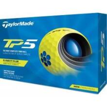 TaylorMade Golfball TP5 Gelb 12 Bälle