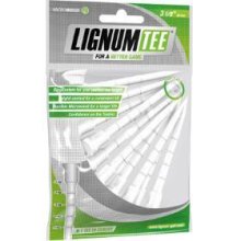 Lignum Tees 82 mm bag 12 pcs Weiß