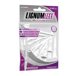 Lignum Tees 53 mm bag 16 pcs White