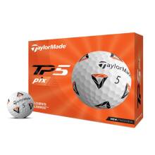 TaylorMade Golfball TP5-PIX Weiß 12 Bälle