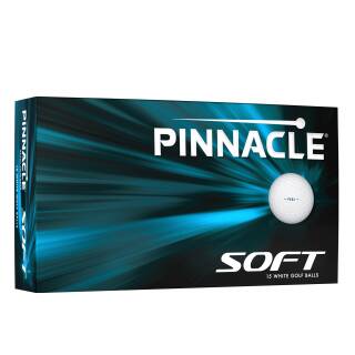 Pinnacle Golfball Soft  Weiß 15er Pack