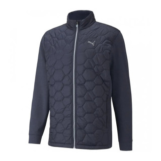 Puma Golf Jacke Cloudspun Warm-Thermo Dunkelblau Herren XS