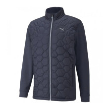 Puma Golf Jacke Cloudspun Warm-Thermo Dunkelblau Herren XS