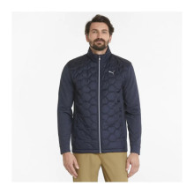 Puma Golf Jacke Cloudspun Warm-Thermo Dunkelblau Herren XS