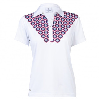 Daily Sports Golf Polo Moa Shortsleeve Weiß Damen XXL