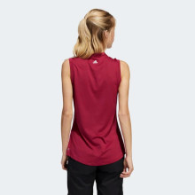 Adidas Golf Polo Sport Gradient Sleeveless Rot Damen M