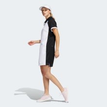Adidas Golf Kleid Colorblock Dress Weiß/Schwarz Damen