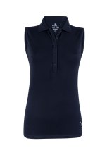 Girls Golf Polo Sylvia Sleeveless Navy Damen