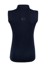 Girls Golf Polo Sylvia Sleeveless Navy Damen