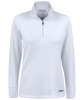 Cutter & Buck Layer Traverse Halfzip Weiß Damen XS