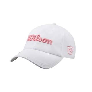 Wilson Staff Cap Pro Tour Weiß-Pink Damen One Size
