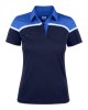 Cutter & Buck Golf Polo Seabeck Dunkelblau-Royalblau Damen