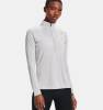 Under Armour Layer Tech Twist 1/2 Zip Grau Damen UK XS