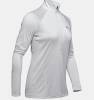 Under Armour Layer Tech Twist 1/2 Zip Grau Damen UK XS