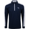 Puma Golf Layer Cloudspun T7 1/4 Zip Navy/Weiß Herren S
