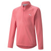 Puma Golf Layer Girls 1/4 Zip Rosé Junior 152