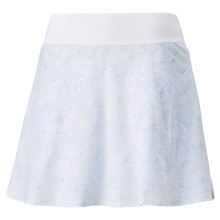 Puma Golf Skort Gust o Wind Weiß/Blau Damen XS
