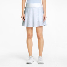 Puma Golf Skort Gust o Wind Weiß/Blau Damen XS
