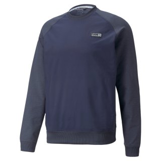 Puma Golf Pullover EGW Cloudspun Crewneck Navy Herren