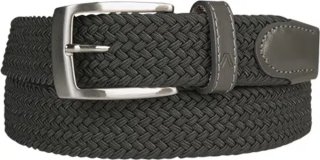 Alberto Golf Flechtgürtel Grau Herren