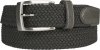Alberto Golf Flechtgürtel Grau Herren