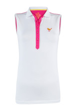Girls Golf Polo Alexa Sleeveless Weiß Damen XL
