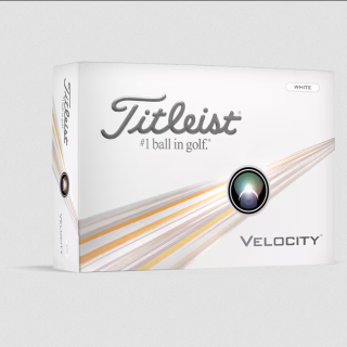 Titleist Golfball Velocity 2024 Weiß 1 Dutzend