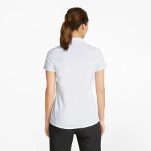 Puma Golf Polo Gamer Weiß Damen