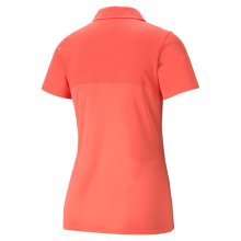 Puma Golf Polo Rotation Georgia Peach Damen EU M