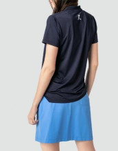 Alberto Golf Polo Eva DryComfort Navy Damen EU XS