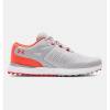 Under Armour Golfschuh Charged Breathe Spikeless Weiß-Orange Damen