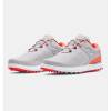 Under Armour Golfschuh Charged Breathe Spikeless Weiß-Orange Damen