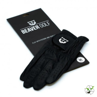 Beaver Golf Golfhandschuh Schwarz Damen Linker Handschuh L
