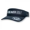 Beaver Golf Visor Premium Curved Schwarz One Size