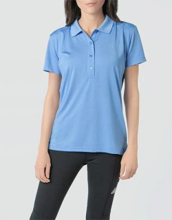 Alberto Golf Polo Eva Dry Comfort Hellblau Damen EU L