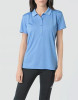 Alberto Golf Polo Eva Dry Comfort Hellblau Damen EU L
