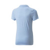 Puma Golf Polo Cloudspun Free Hellblau Junior