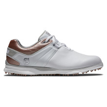 Footjoy Golfschuh Pro SL Spikeless Weiß-Rose Damen 7,5