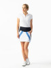 Daily Sports Golf Skort Zara 45cm Weiß/Hellblau/Navy UK M