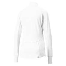 Puma Golf Layer Gamer 1/4 Zip Weiß Damen