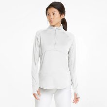 Puma Golf Layer Gamer 1/4 Zip Weiß Damen