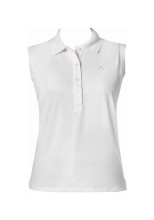 Alberto Golf Polo Evi Sleeveless Weiß Damen EU L