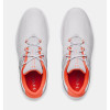 Under Armour Golfschuh Charged Breathe Spikeless Weiß-Orange Damen 3,5