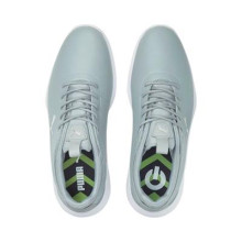 Puma Golfschuh Ignite Pro Spikeless Grau-Weiß Herren  10,5