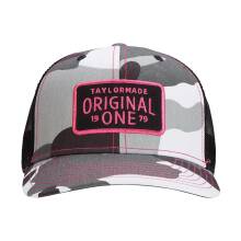 TaylorMade Golf Cap One Trucker Damen Camo Schwarz/Pink OSFA